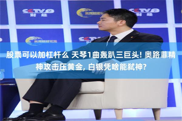 股票可以加杠杆么 天琴1曲轰趴三巨头! 奥路菲精神攻击压黄金, 白银凭啥能弑神?