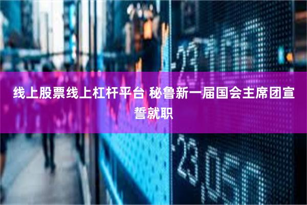 线上股票线上杠杆平台 秘鲁新一届国会主席团宣誓就职